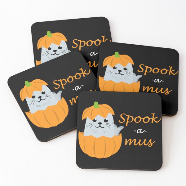 Item preview, Spookamus the Spooky Seal designed and sold by SassySeals.