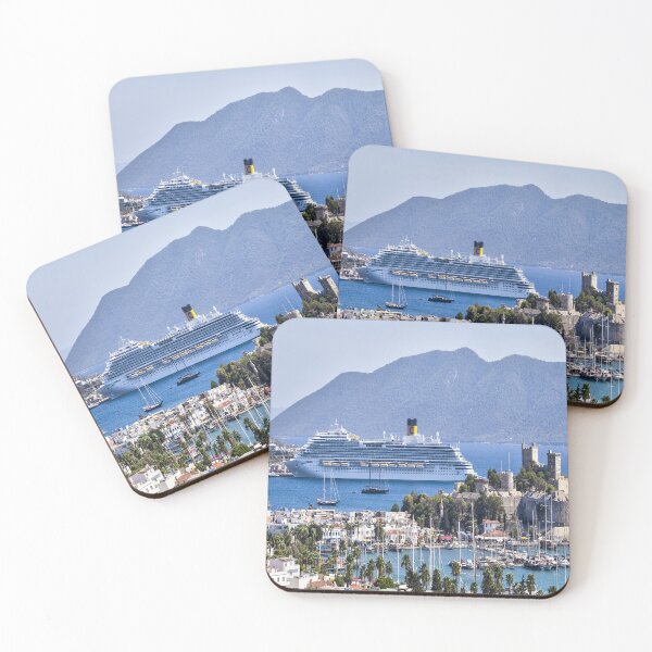 Item preview, Bodrum Castle And Cruise Ship Panorama designed and sold by Londonimages.