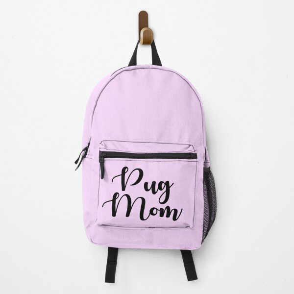 Item preview, Pug Mom Cursive Black designed and sold by shirabee.