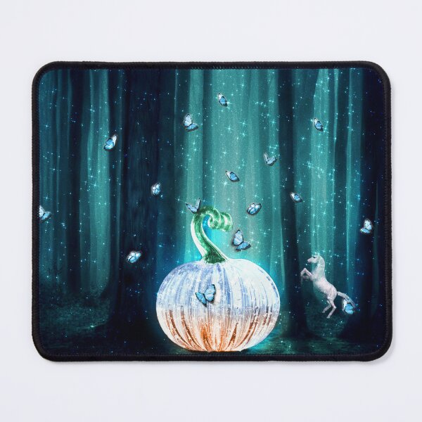 Item preview, Enchanted Forest, Butterflies and Crystal Pumpkin Halloween designed and sold by Jolly-Yosei.