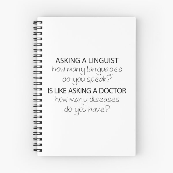 Item preview, How Many Languages Do You Speak? | Linguistics designed and sold by gembers.