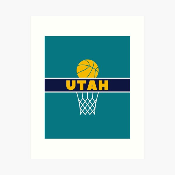 Utah Jazz Retro Text Logo | 3D model
