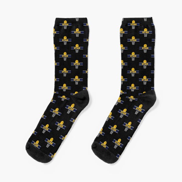 Utah jazz city outlet socks