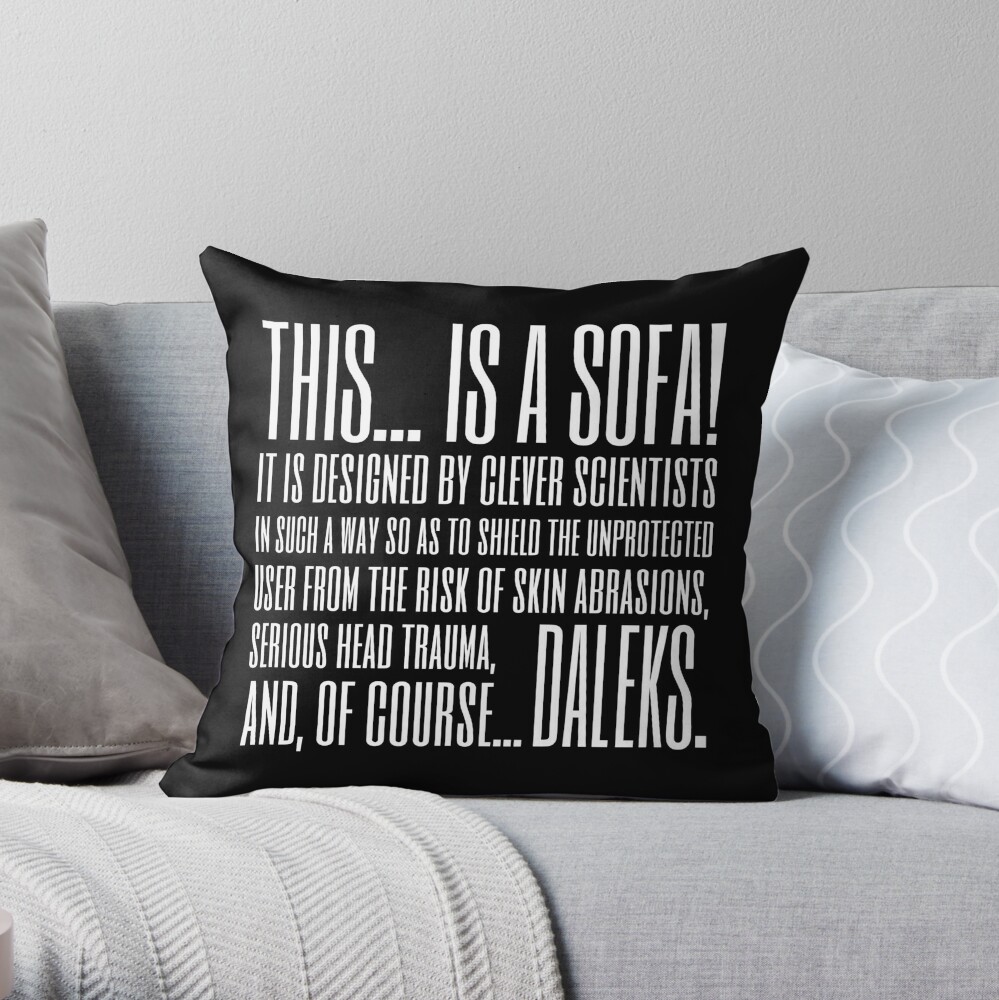 "Coupling Quote Pillow 1 Dark" Throw Pillow by GeekGoth | Redbubble