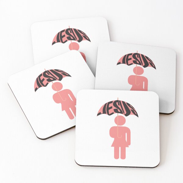 Item preview, Paraguas Jesús (rosa) designed and sold by M-Polis.