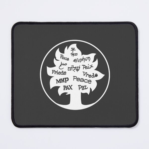 Item preview, Tree of peace - vector white edge - transparent no background designed and sold by OptLuv.