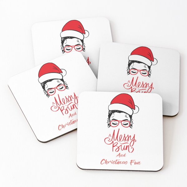 Item preview, Messy Bun, Christmas Fun designed and sold by BeeGeesDesigns.