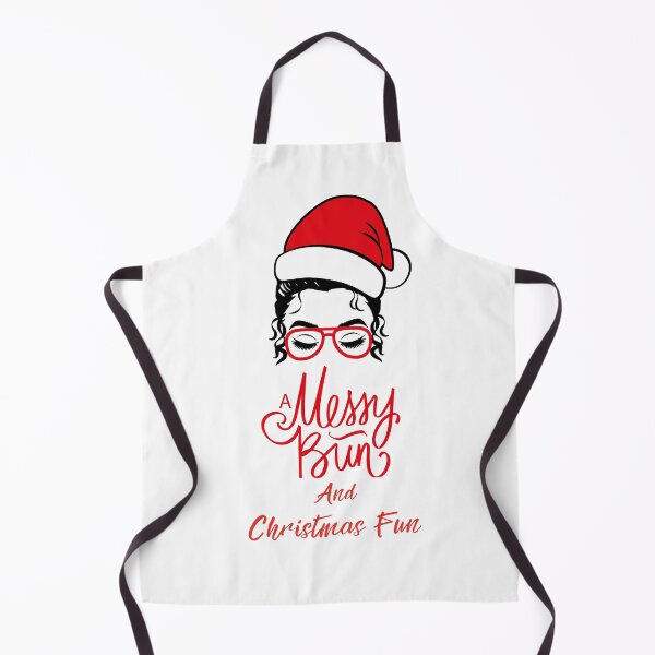 Item preview, Messy Bun, Christmas Fun designed and sold by BeeGeesDesigns.