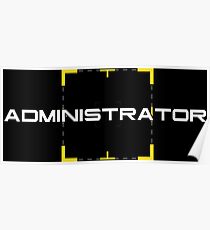 Person of Interest - Administrator Poster