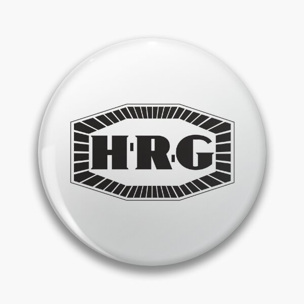 Item preview, HRG Sports cars emblem - 1930's -1950's - classic black print designed and sold by retropetrol.