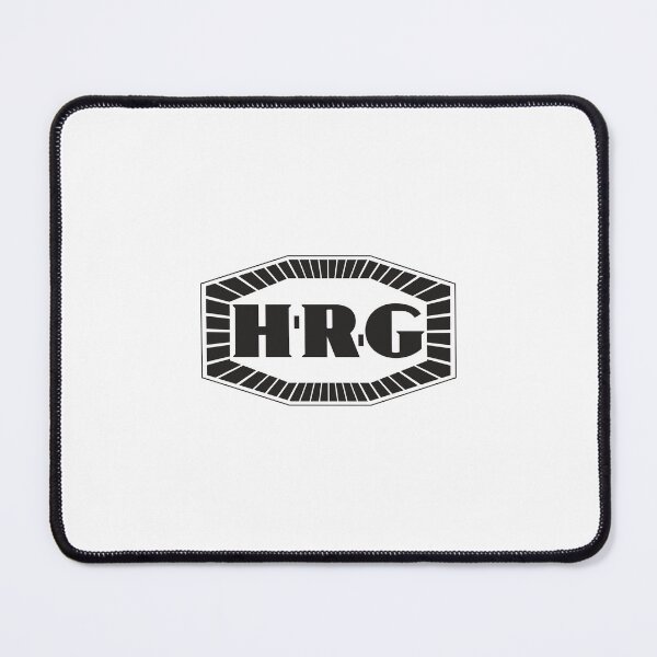 Item preview, HRG Sports cars emblem - 1930's -1950's - classic black print designed and sold by retropetrol.