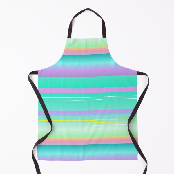 Item preview, Turquoise purple color palette line pattern | Turquoise purple multicolor pattern designed and sold by lausn.