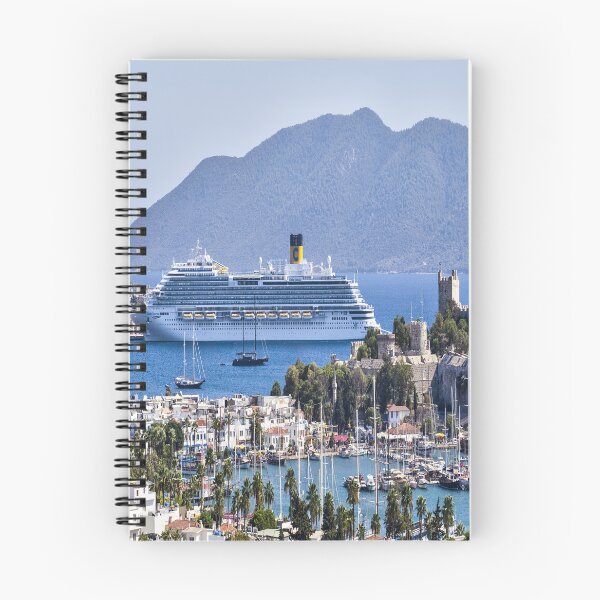 Item preview, Bodrum Castle And Cruise Ship Panorama designed and sold by Londonimages.