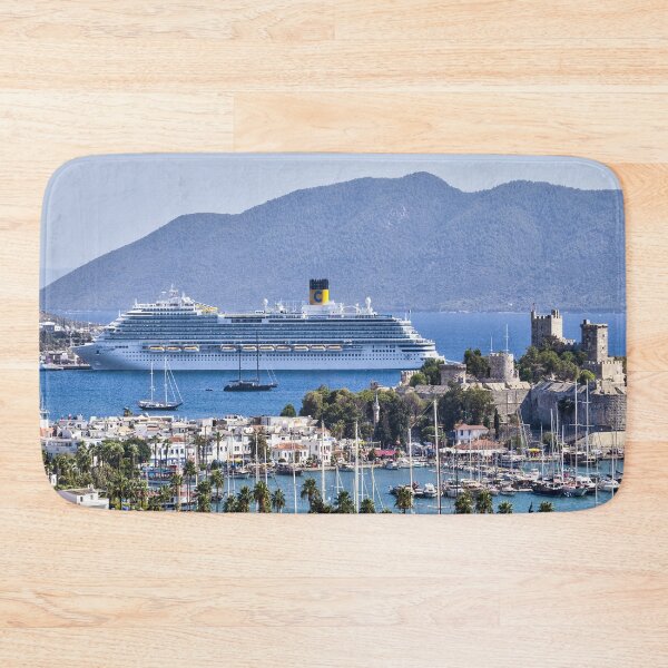 Item preview, Bodrum Castle And Cruise Ship Panorama designed and sold by Londonimages.