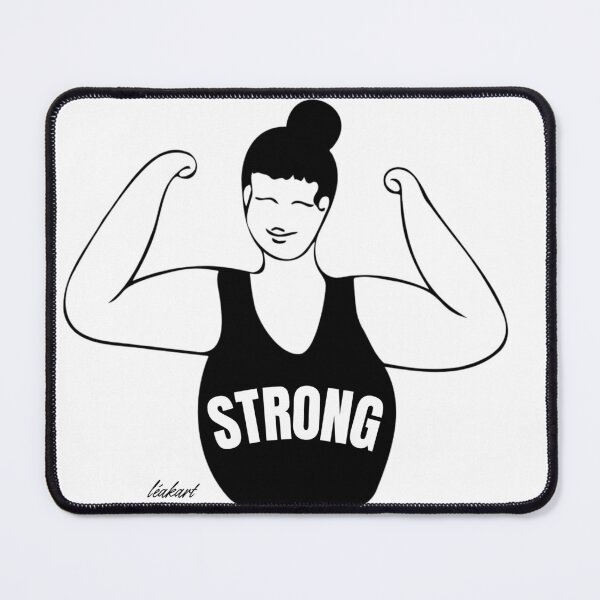 Item preview, strong girl designed and sold by Leakart.