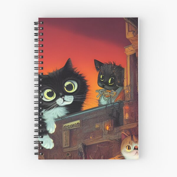 Item preview, Animated cats designed and sold by Devin Farinsky.