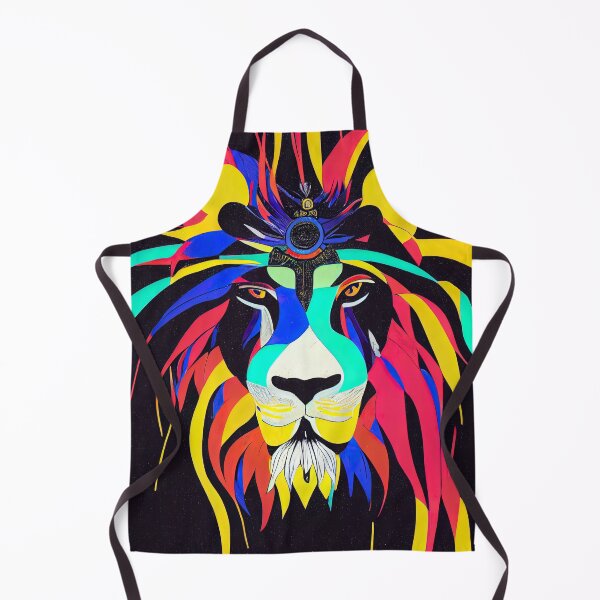 Artikelvorschau, Schamanischer Rastafari-Löwe entworfen und verkauft von AI1artist.