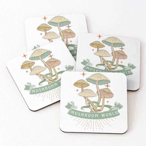 Item preview, Mushroom world Sticker designed and sold by Farage Art.