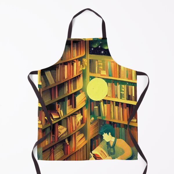 Item preview, Hygge Library Bookworm | National library week | literacy week designed and sold by PsychicLove.