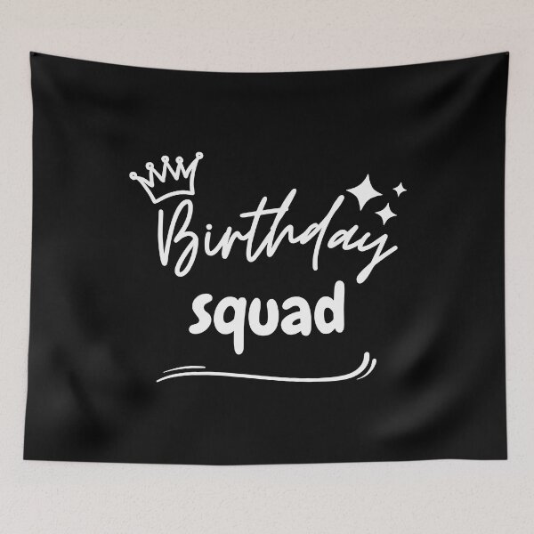 Item preview, Birthday Squad designed and sold by backham-design.
