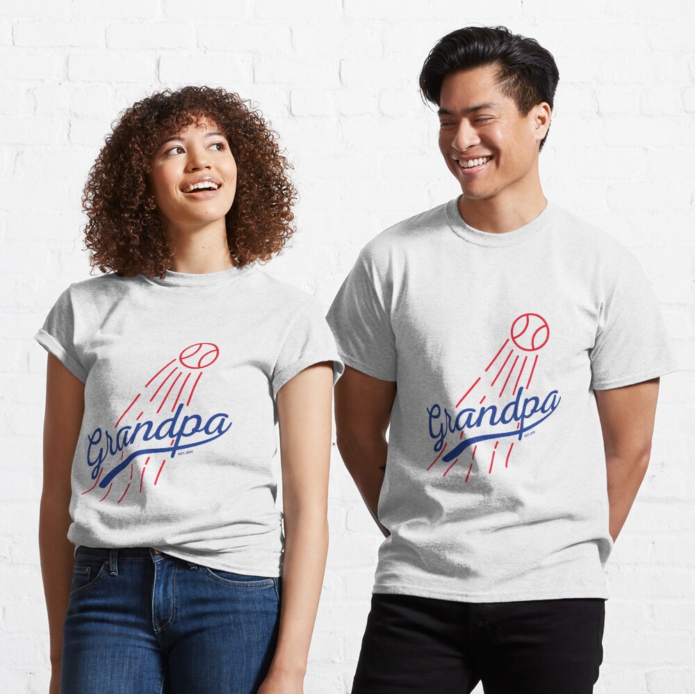 LA Dodgers Grandpa Essential T-Shirt for Sale by Facemelter Studios