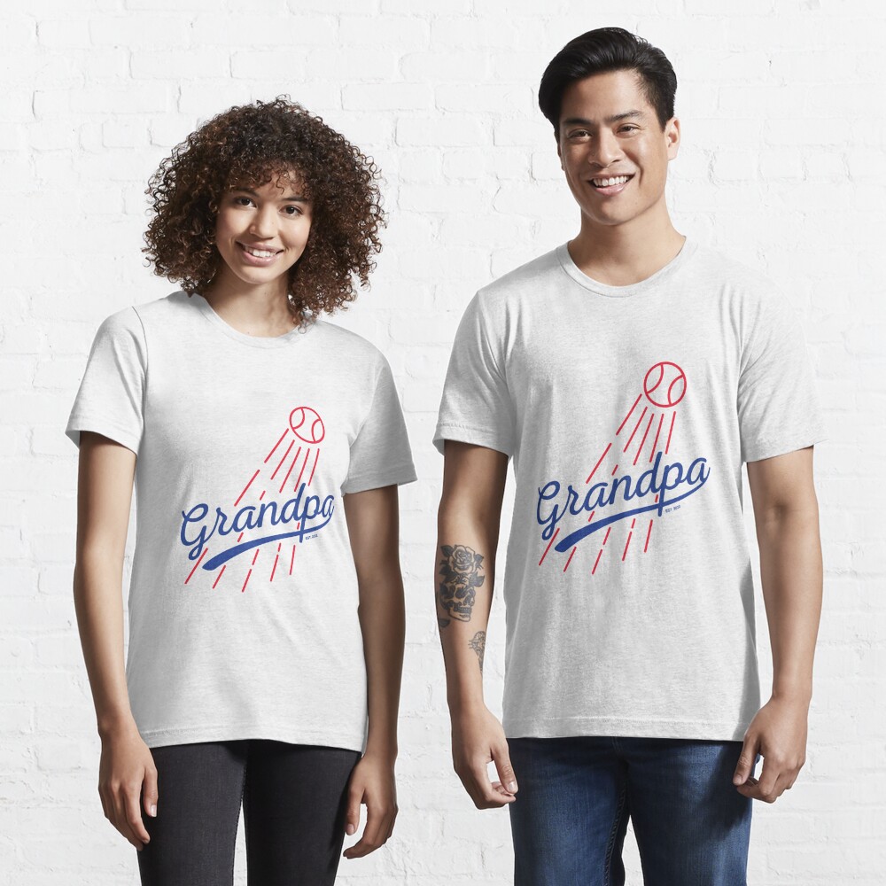 LA Dodgers Grandpa Essential T-Shirt for Sale by Facemelter Studios