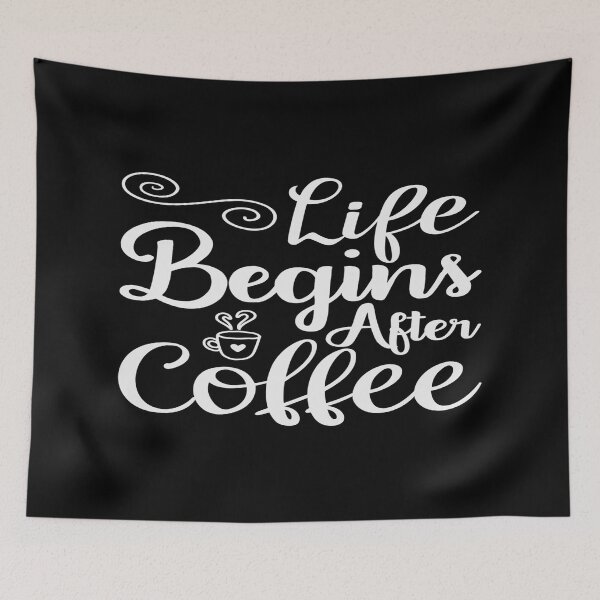 Item preview, Life Begins After Coffee designed and sold by phassystore.