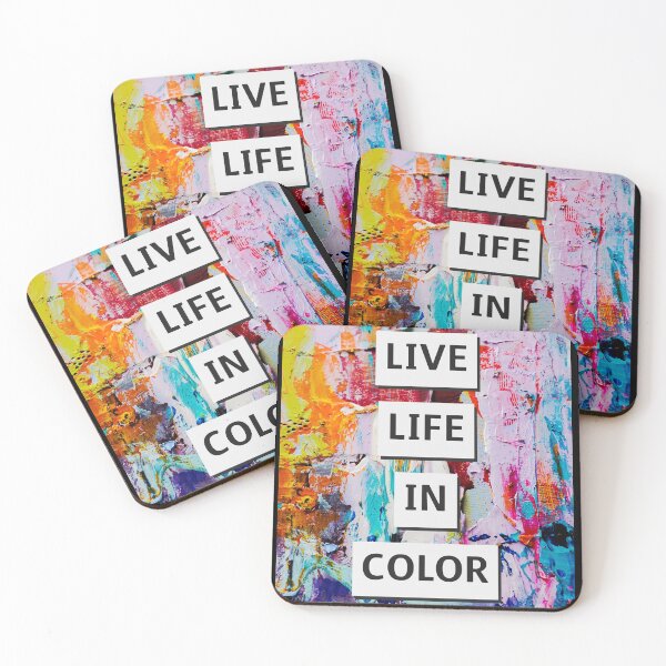 Item preview, LIVE LIFE IN COLOR designed and sold by Ramovicana.