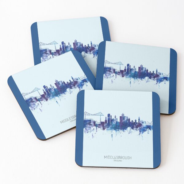 Item preview, Middlesbrough England skyline Graphic  designed and sold by damianevans6.
