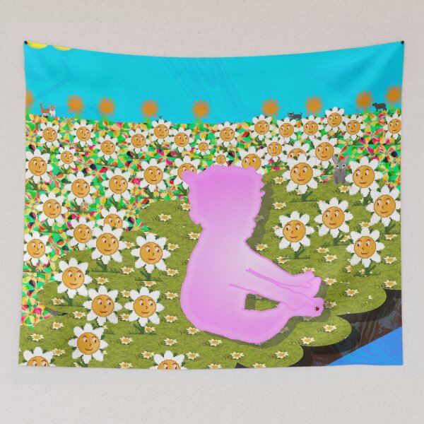 Item preview, The Little Girl And The Garden designed and sold by wagnerps.