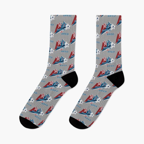 Item preview, USA Born & Bred (on grey) designed and sold by PawsitiveMum.