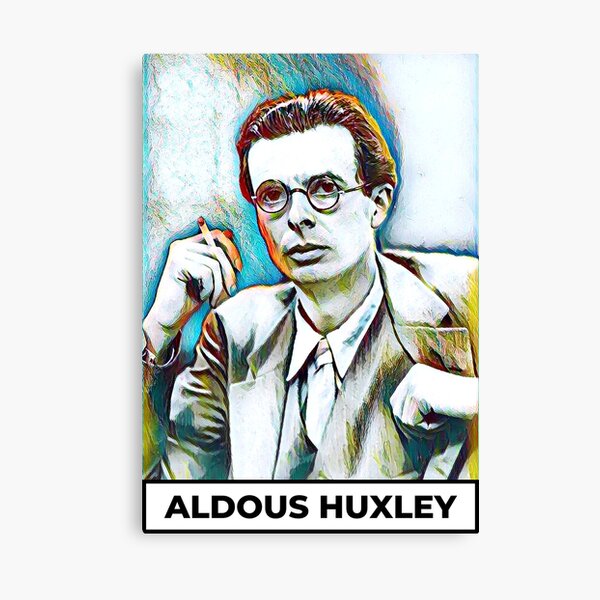 "Aldous Huxley Art Aldous Huxley Portrait Aldous Huxley Artwork