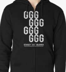 Sudadera con capucha y cremallera GGG