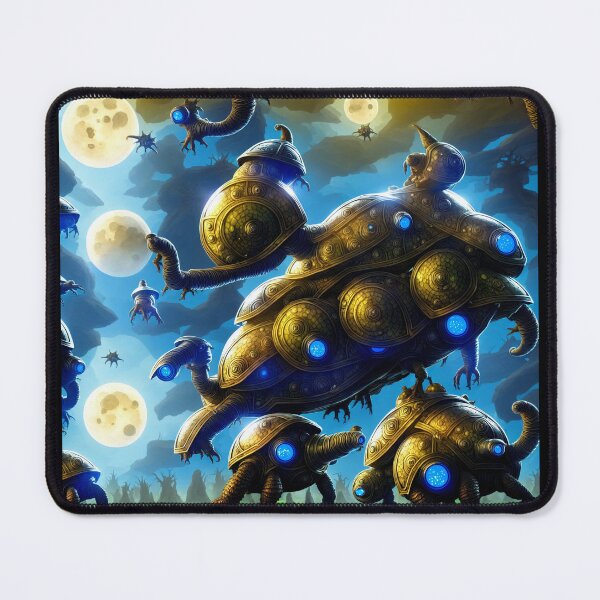 Item preview, A battlesnail juggernaught landing on an alien planet I designed and sold by BrachiaST.