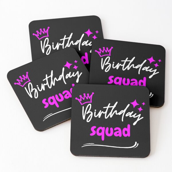 Item preview, Birthday Squad designed and sold by backham-design.