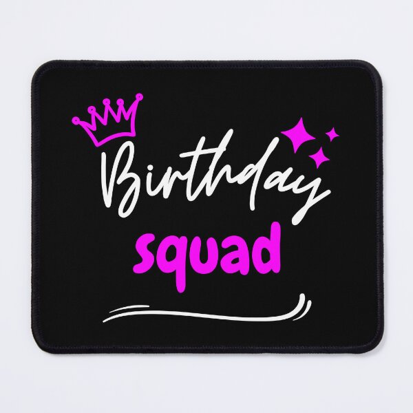 Item preview, Birthday Squad designed and sold by backham-design.
