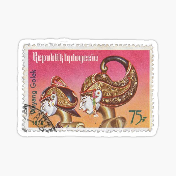 Item preview, Vintage 1978 Indonesia Stamp designed and sold by yousufi.