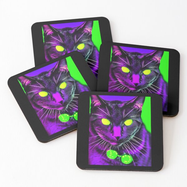 Item preview, Cat in The Matrix With The Glasses Off designed and sold by DanLopesMerch.