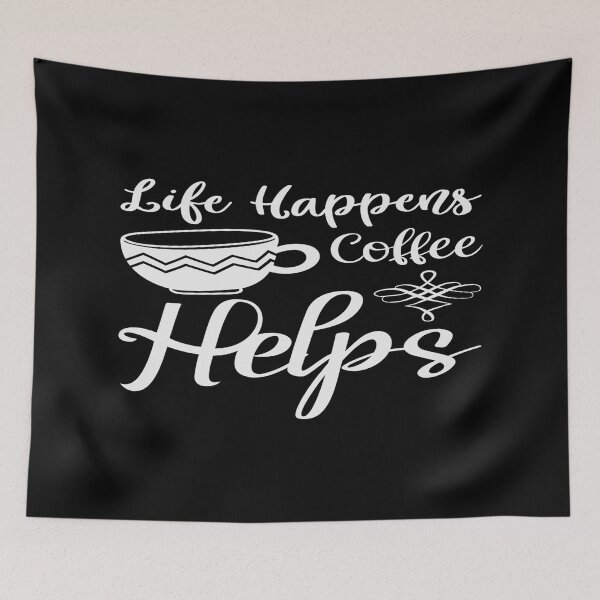 Item preview, Life Happens Coffee Helps designed and sold by phassystore.