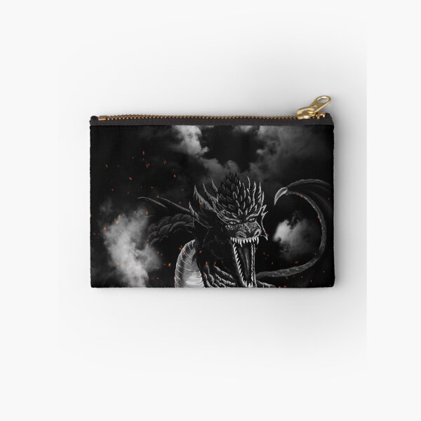 Item preview, Moon Black-White Fire Dragon Clouds designed and sold by Kim Andrews.