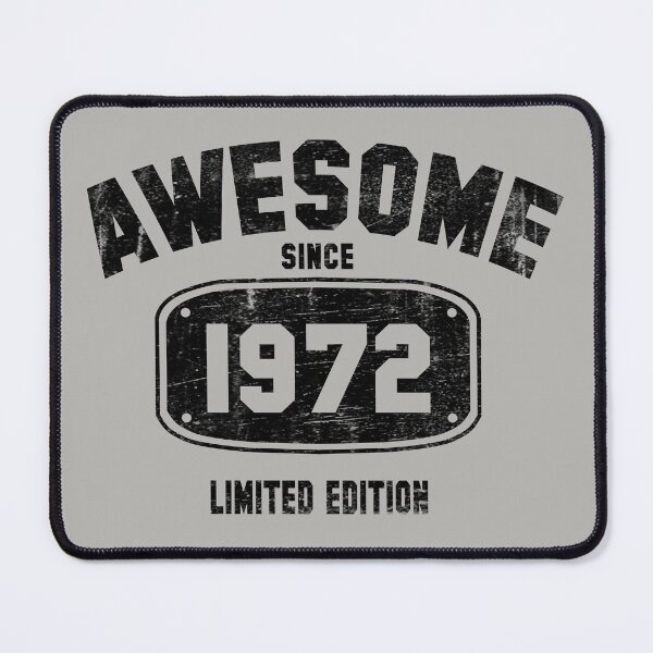 Item preview, Awesome Since 1972 50th Birthday Retro T-Shirt designed and sold by US50.