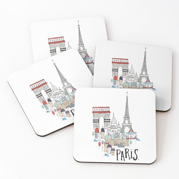 Item preview, Painting Cartoon Paris designed and sold by AG4ART.