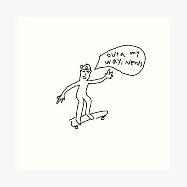 cool_guy Art Print
