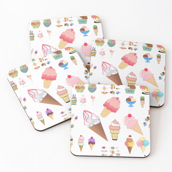 Item preview, Ice cream cones, Cute and colorful patterned design  designed and sold by AspectArtWorks.