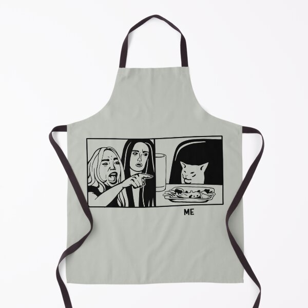 Item preview, Woman yelling at a cat meme. Funny design for meme lovers, dark ink designed and sold by martodesign.