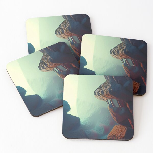 Item preview, lake among rocks designed and sold by OverAltruist.