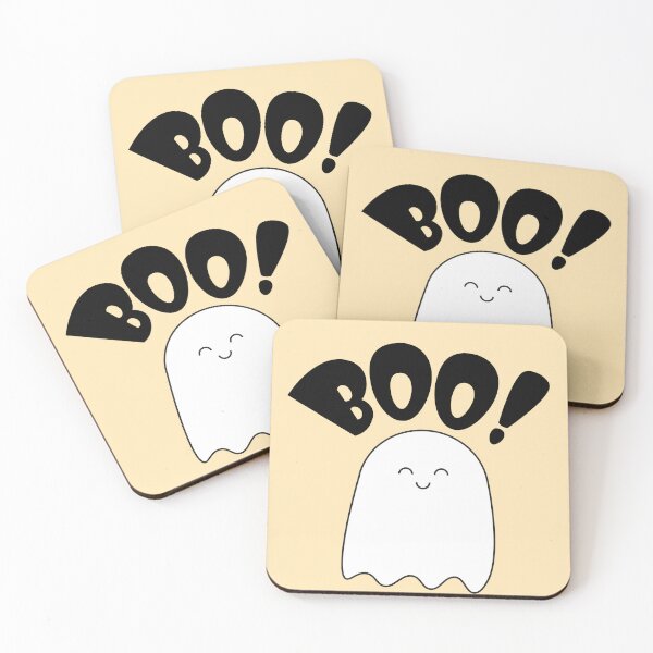 Artikelvorschau, Halloween-Boo-Geist-niedlicher Cartoon entworfen und verkauft von ashleypattea.