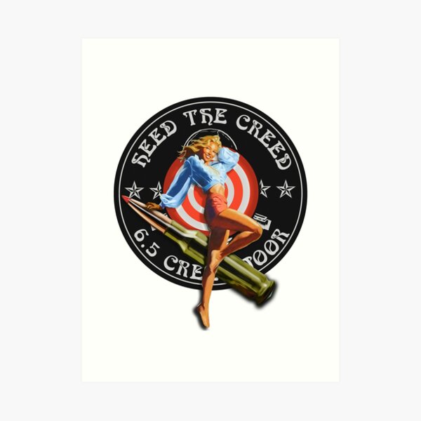 Creedmoor Girl Heed Art Print