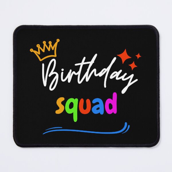 Item preview, Birthday Squad designed and sold by backham-design.