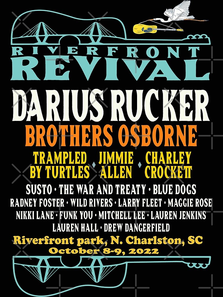 "Riverfront Music Festival 2022 LineUp" Poster for Sale by Festmerch